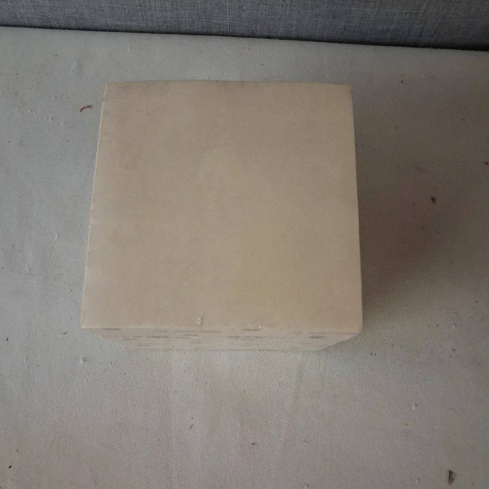 Vintage GE Solid State Scratch Paper Cube Memo Note Pad Desk Office 4x4